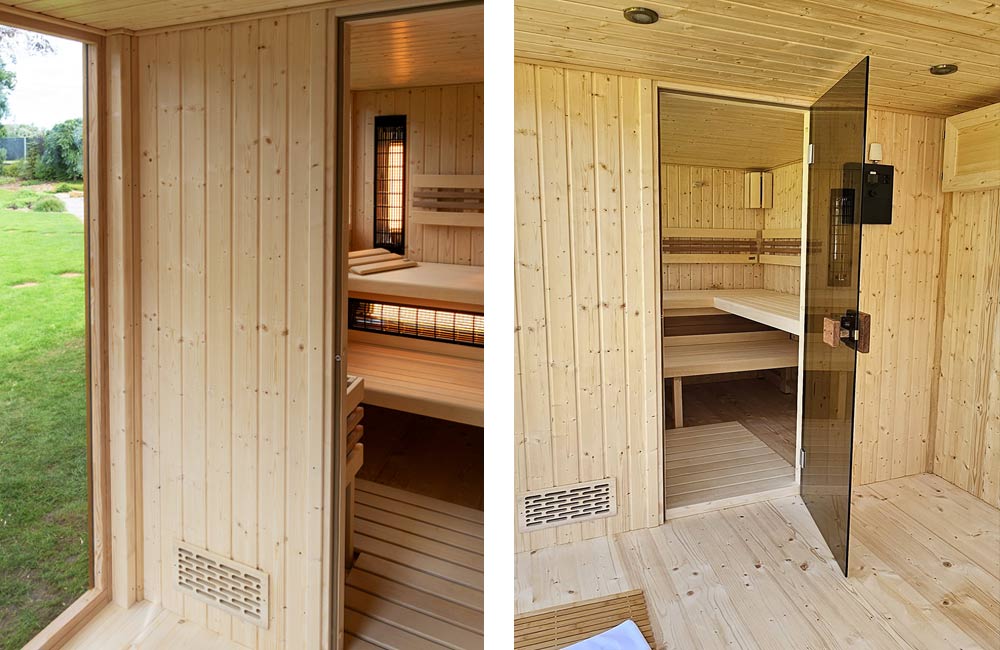 Venkovní sauna Native